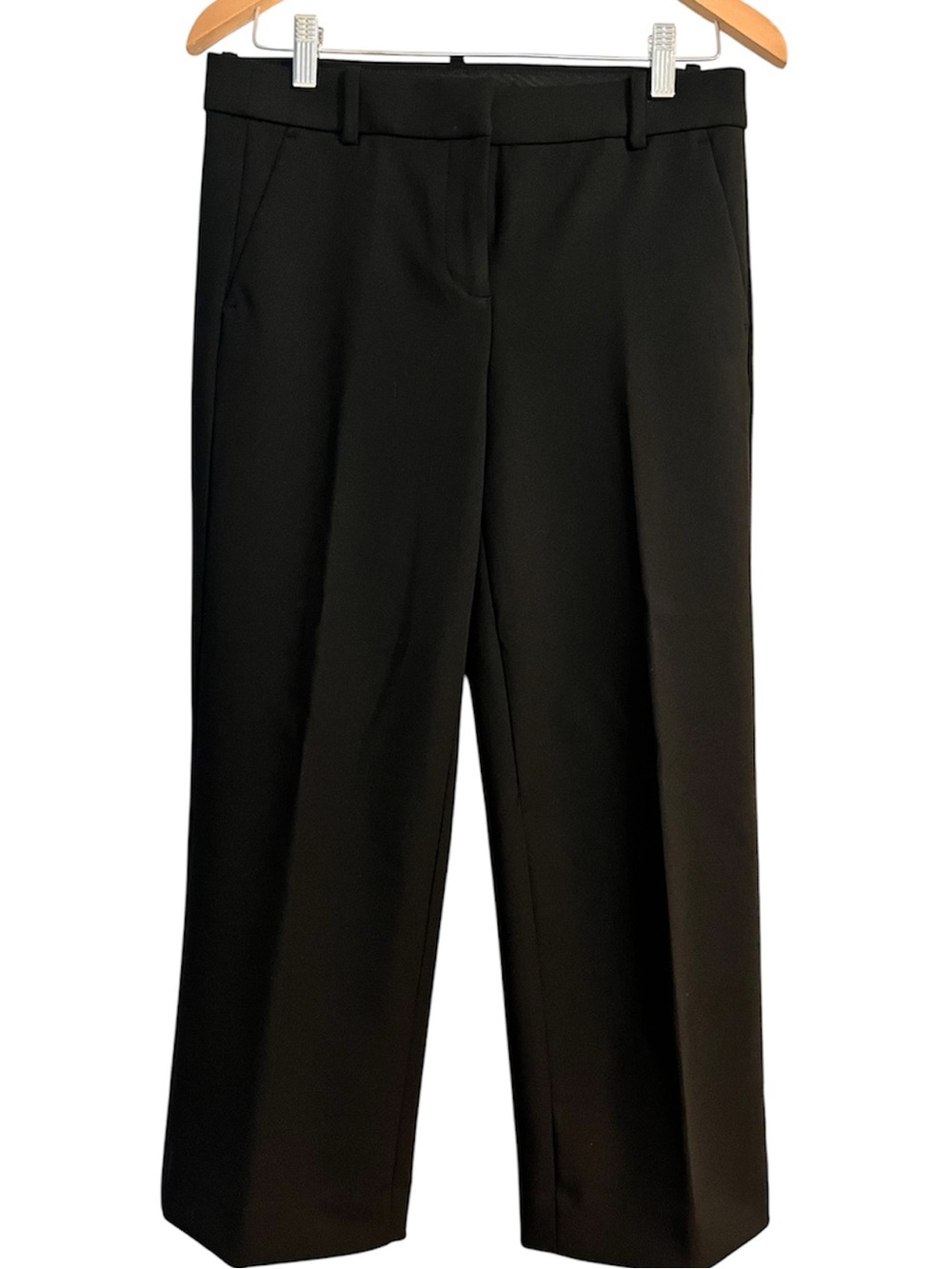 J. Crew 365 Peyton wide leg pants high rise stretch classic capsule office NWT 6